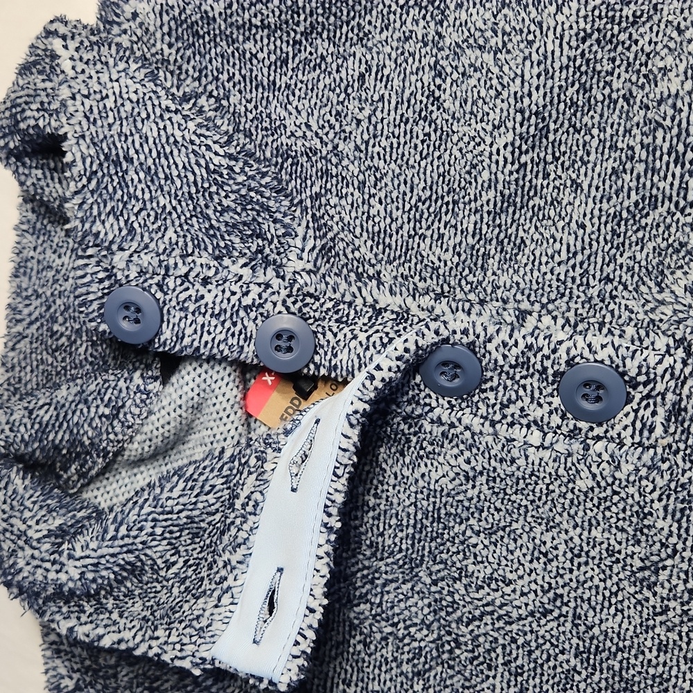 Eddie Bauer Women’s XS Fleece Snap Pullover – Light Harbor Blue – MSRP $74.99 - Picture 4 of 12